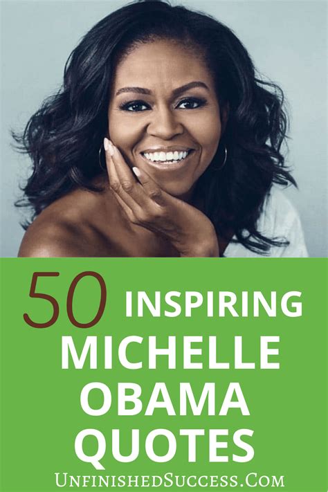 Michelle Obama Quotes - Unfinished Success