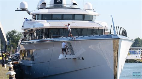 NFL team owner’s 109m superyacht Bravo Eugenia spotted in Holland ...