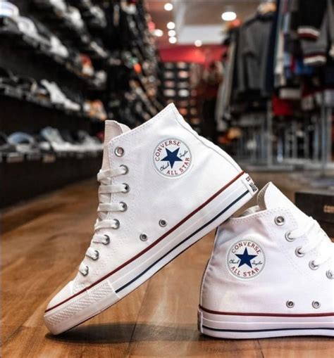 CONVERSE ALL STAR WHITE LONG – Brand Shoe Factory