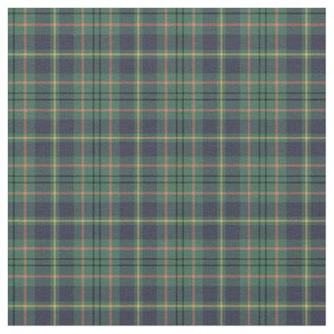 Clan Taylor Tartan Fabric | Zazzle