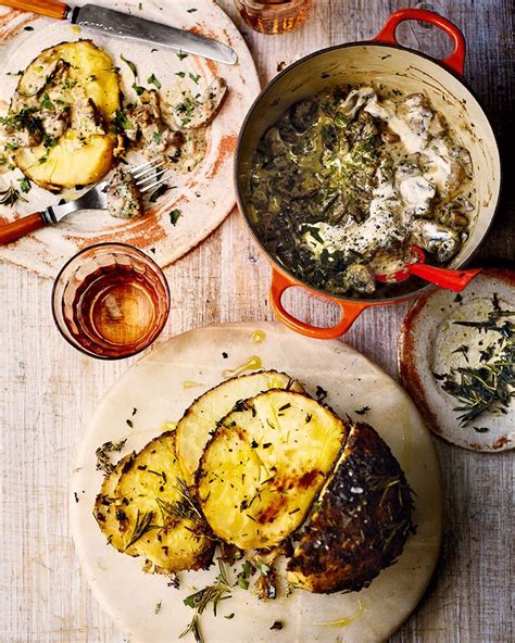 Whole roasted celeriac in porcini butter | delicious. magazine Celeriac ...