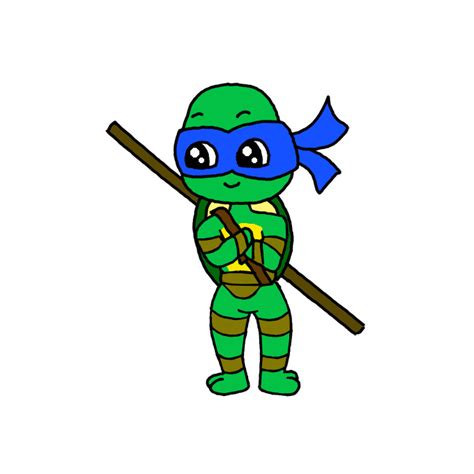 How to Draw a Ninja Turtle - Step by Step Easy Drawing Guides - Drawing Howtos