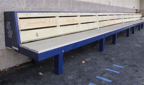 MLB Style Dugout Benches for Softball/Baseball | Bench, Dugout, Sports storage