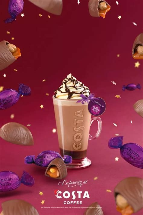 Costa Coffee unveil Christmas 2020 menu including Quality Street latte and Terry's hot chocolate ...