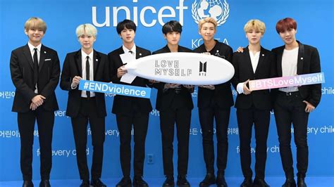 BTS Partners With UNICEF on 'Love Myself' Anti-Violence Campaign | Entertainment Tonight