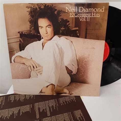 NEIL DIAMOND - 12 greatest hits volume II. CBS85844, 12" LP.