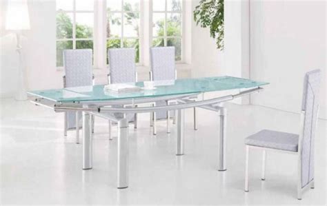 Top 20 Extendable Glass Dining Tables | Dining Room Ideas
