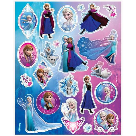 Frozen Printable Stickers