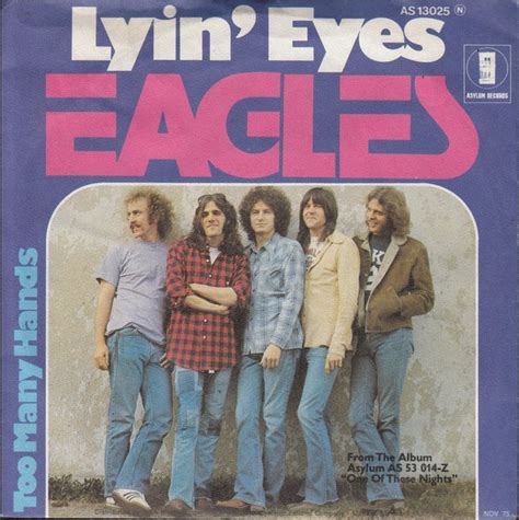 Eagles – Lyin' Eyes (1975, Vinyl) - Discogs