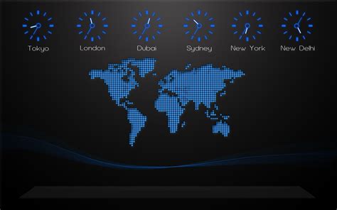 World Clock Desktop Wallpaper - WallpaperSafari