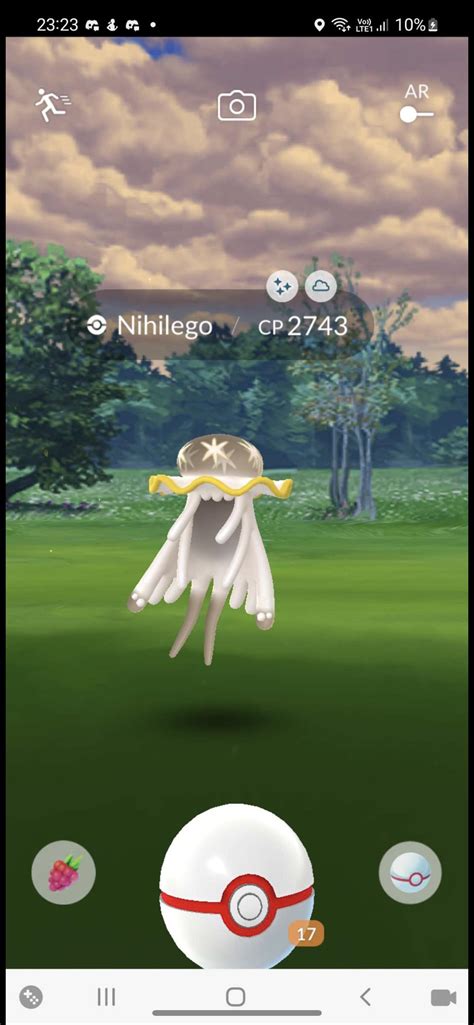 Nihilego shiny live! : r/TheSilphRoad