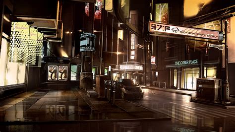 Deus EX Human Revolution Game City Wallpapers HD / Desktop and Mobile Backgrounds