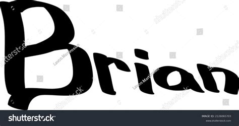 The name brian Images, Stock Photos & Vectors | Shutterstock