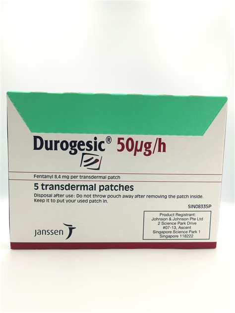 Durogesic 50mcg - Hillside Veterinary Surgery