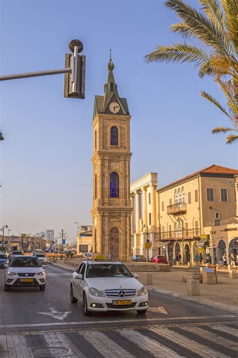 The Jaffa Clock Tower editorial photography. Image of building - 121397242