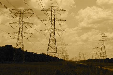 High tension power lines near Smithers Lake TX | Sending out… | Flickr ...