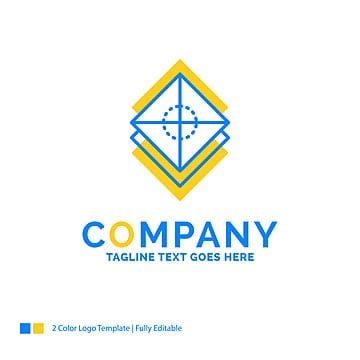 Blue Yellow Logo Design PNG, Vector, PSD, and Clipart With Transparent ...