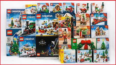 LEGO CHRISTMAS SETS COLLECTION/COMPILATION - YouTube