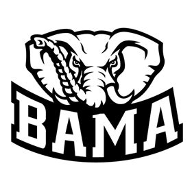 Crafting with Meek: Alabama Logo SVG