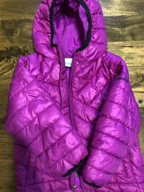 Columbia Toddler Girls Winter Jacket - 3T - Purple - Free Shipping - Outerwear