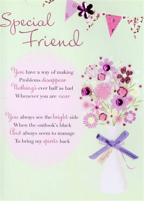 Lovely Special Friend Greeting Card | Cards | Love Kates