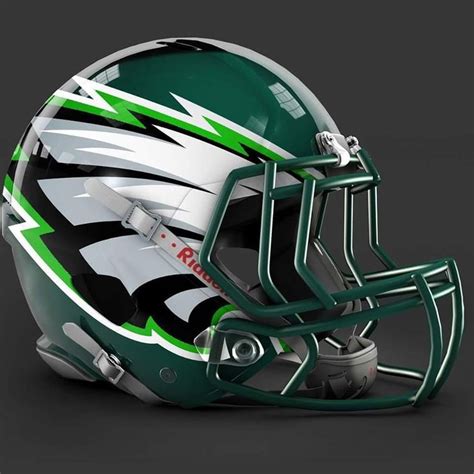 Philadelphia eagles helmet, Philadelphia eagles football, Football helmets