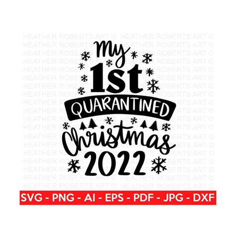 Christmas Quarantine 2022 SVG, Social Distancing Svg, Mask s - Inspire Uplift