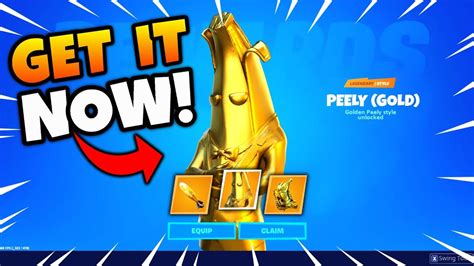 Unlock Gold Peely NOW With This SECRET Trick in Fortnite! - YouTube