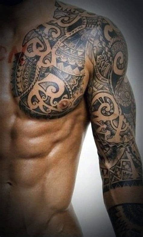 Top 60 Best Tribal Tattoos For Men - Symbols Of Courage