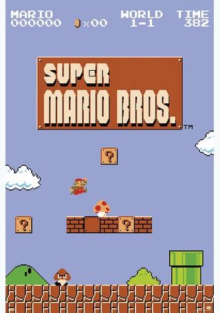 Super Mario Bros - Level 1 - Products | Vintage Stock / Movie Trading ...