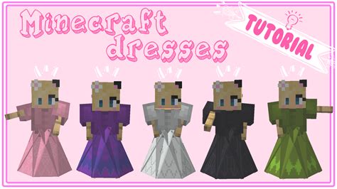 Awesome Minecraft Dress Tutorial (Armor Stand Editor)