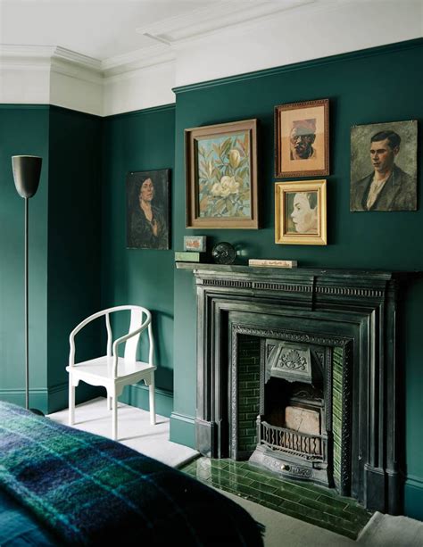 Dark Green Paint Walls - Beauty Home Design