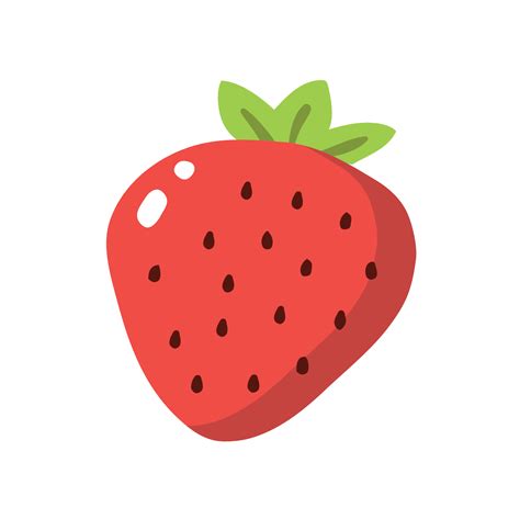 Strawberry Fruit 2D Illustration 10225631 PNG