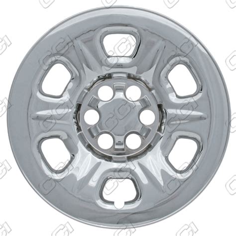 Nissan Frontier 2005-2010 Chrome Wheel Covers, 6 Raised Dimple Spokes (15" Wheels) by Impostor ...