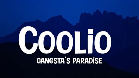 Coolio - Gangsta's Paradise (Feat. L.V.) (Lyrics) - YouTube