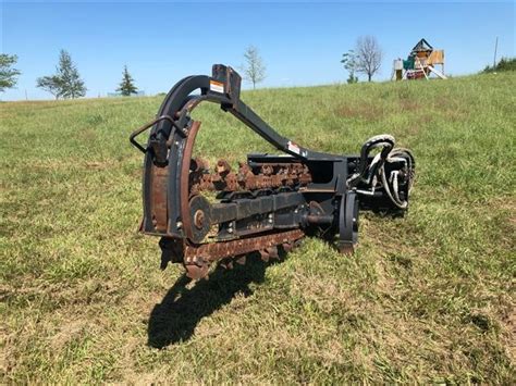 Bobcat Skid Steer Trencher BigIron Auctions