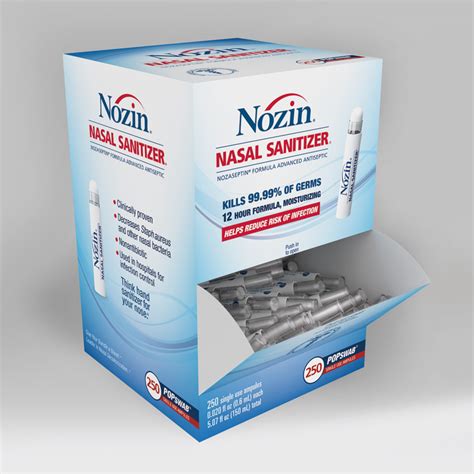 Nasal Antiseptic for Retail - Nozin® Nasal Sanitizer® Antiseptic