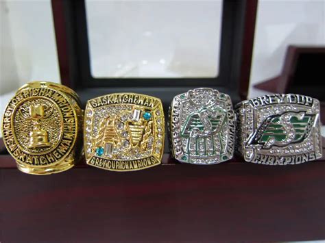 4 PCS 1966 1989 2007 2013 Saskatchewan Roughriders Grey Cup ...