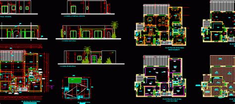 Villa M A DWG Plan for AutoCAD • Designs CAD