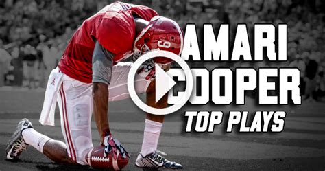 Highlights: Amari Cooper's Top Plays