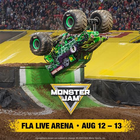 Monster Jam coming to FLA Live Arena Aug. 12 & 13! | FLA Live Arena