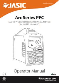 Product Manuals | Jasic Welding Inverters