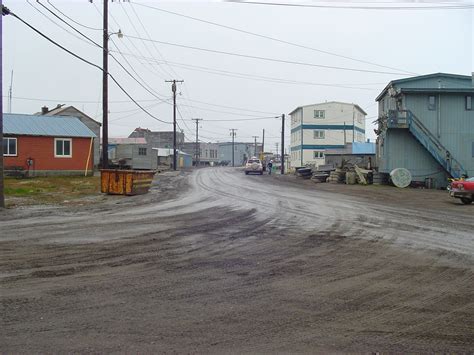 Barrow, Alaska -This is from the corner at Top of the World Hotel ...