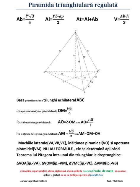 Piramida Triunghiulara Regulata