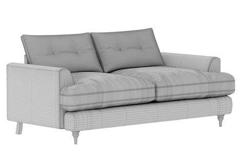 Joules dfs sofa velvet 3D model | CGTrader