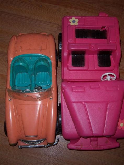 TWO VINTAGE 1960s BARBIE CARS | #2018597807