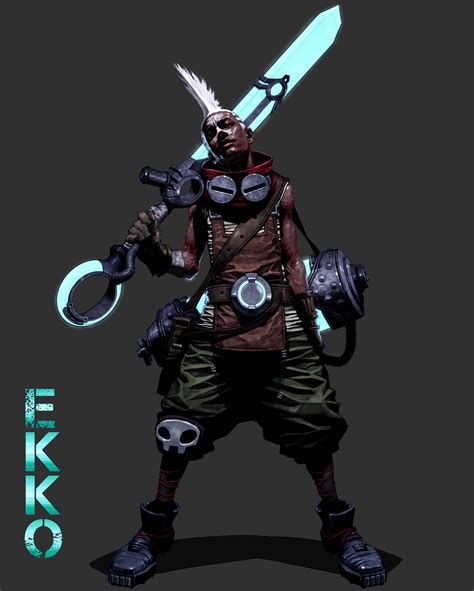 ArtStation - Ekko fan art.