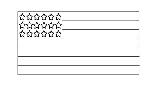 American Flag Coloring Page Kindergarten - 288+ File for Free