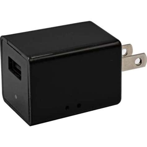 USB Charger Hidden Spy Camera with Built in DVR | Revere Security