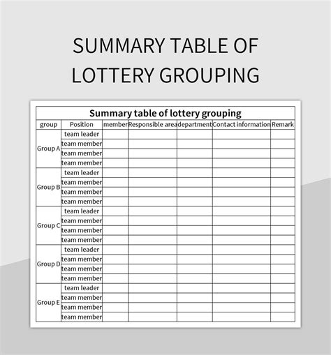 Free Lottery Grouping Templates For Google Sheets And Microsoft Excel ...